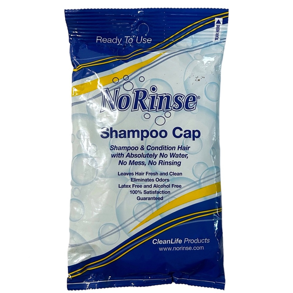No Rinse Shampoo Cap Washing Aid Shower Bath CleanLife Products New in Package